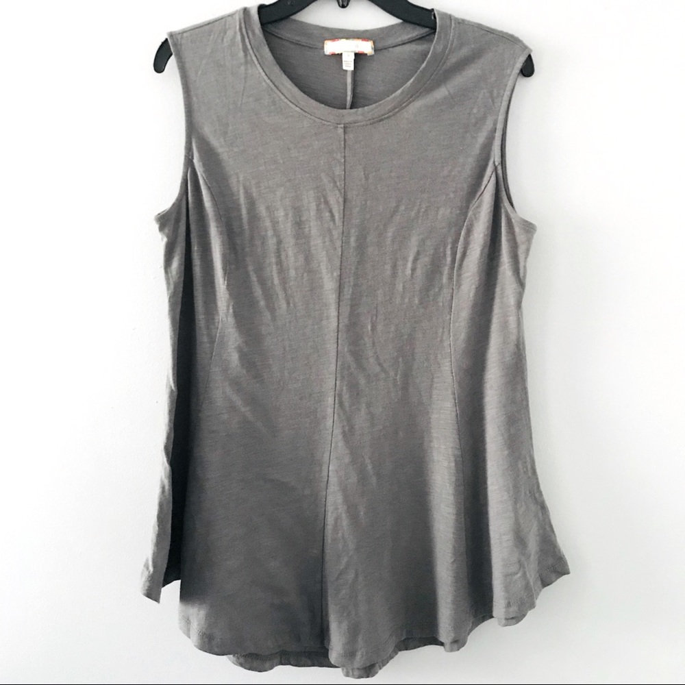 Eri+Ali peplum tank top by Anthropologie